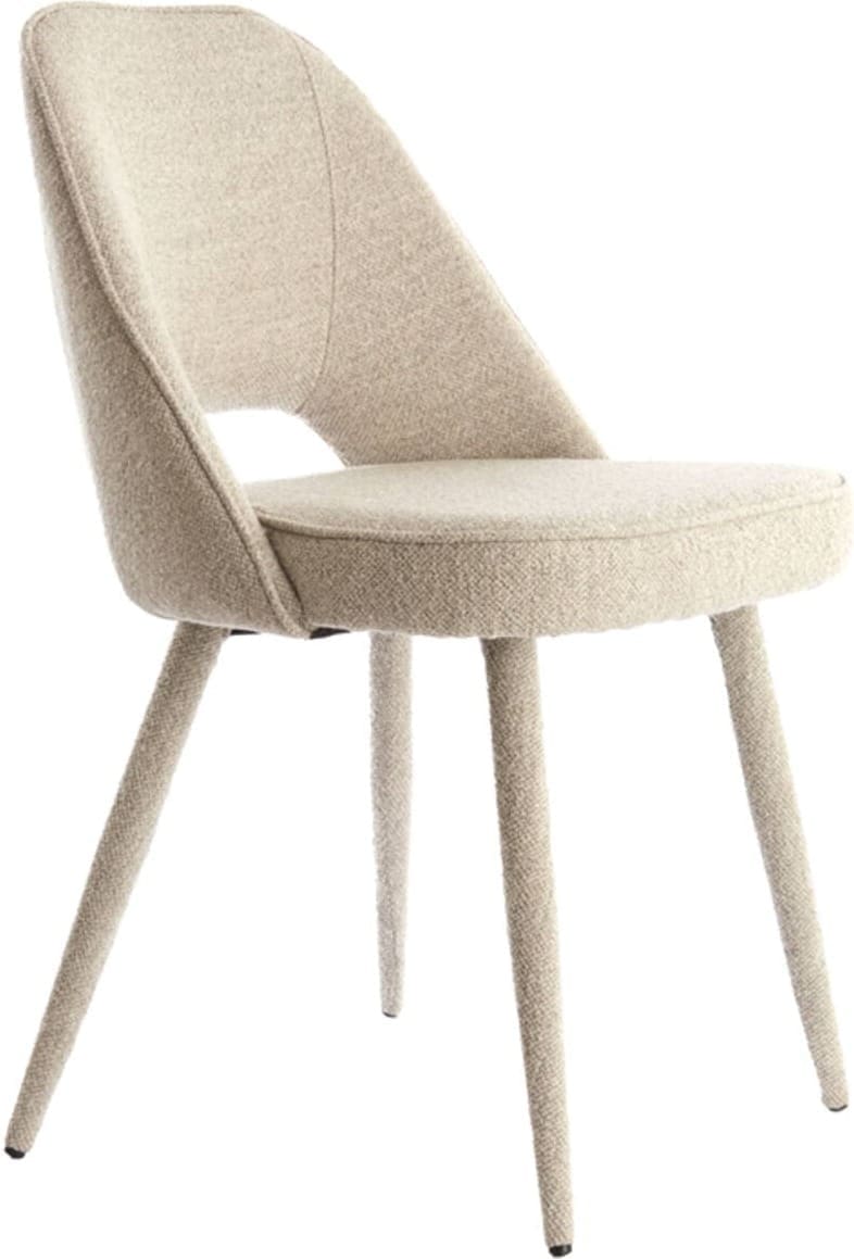 Eetkamerstoel Djeslin - Licht Grijs Light & Living Eetkamerstoel 6786925