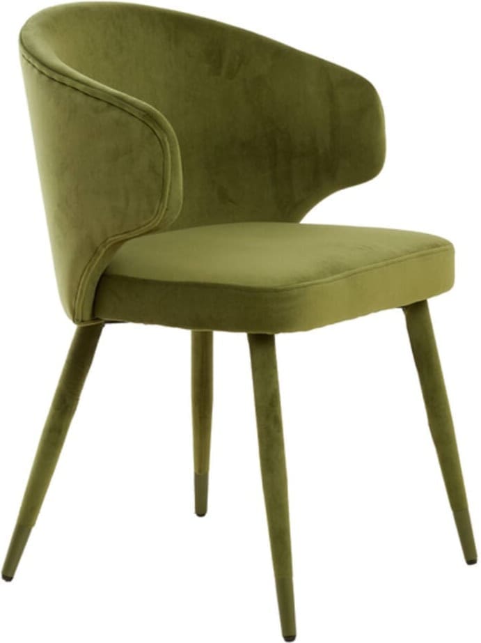Eetkamerstoel Kosaka - Olijf Groen Light & Living Eetkamerstoel 6874669