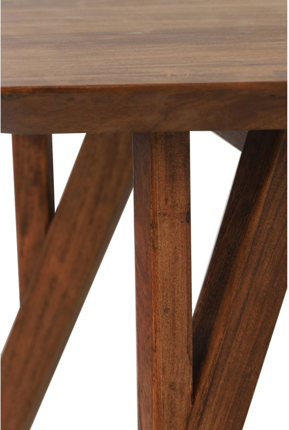 Eettafel Quenza - Acacia Hout Bruin Light & Living Eettafel 6761584