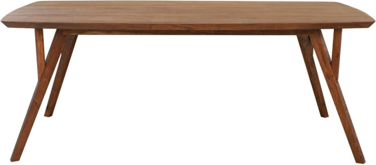 Eettafel Quenza - Acacia Hout Bruin Light & Living Eettafel 6761584