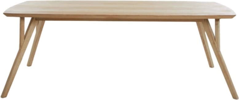 Eettafel Quenza - Mango Hout Naturel Light & Living Eettafel 6761583