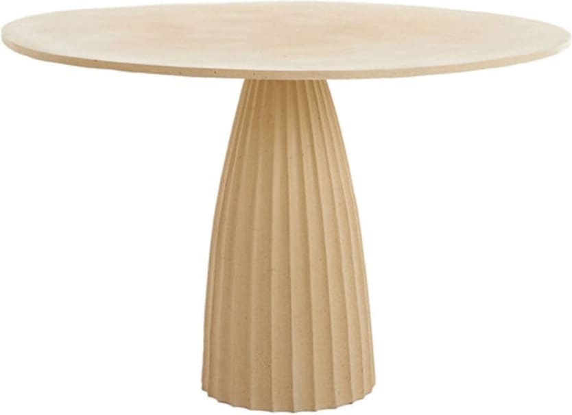 Eettafel Veglia - Mat Zand+licht Bruin Gespikkeld Light & Living Eettafel 5504982