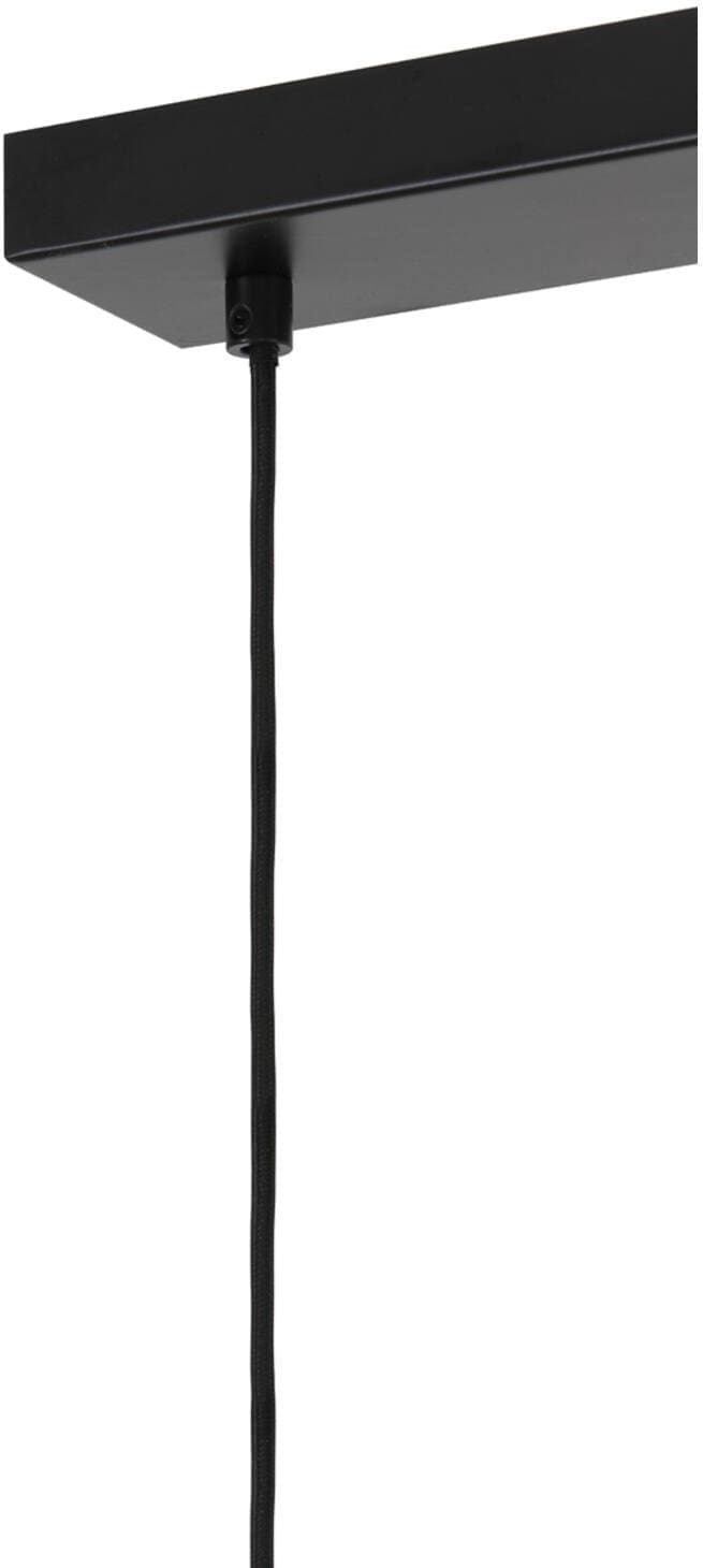 Hanglamp Lekar - Antiek Brons+smoke Glas Light & Living Hanglamp 2946184