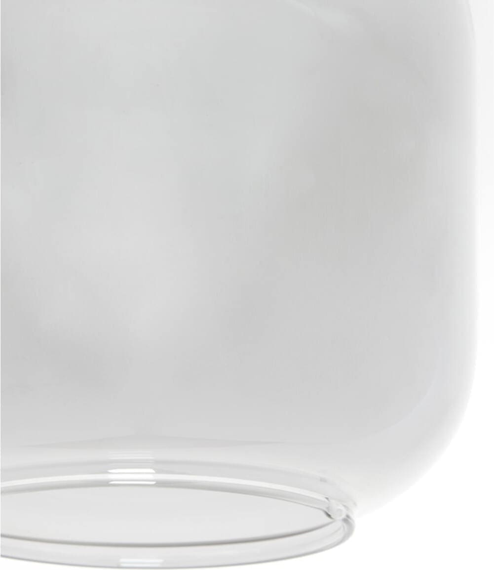 Hanglamp Lekar - Zwart+smoke Glas Light & Living Hanglamp 2946212