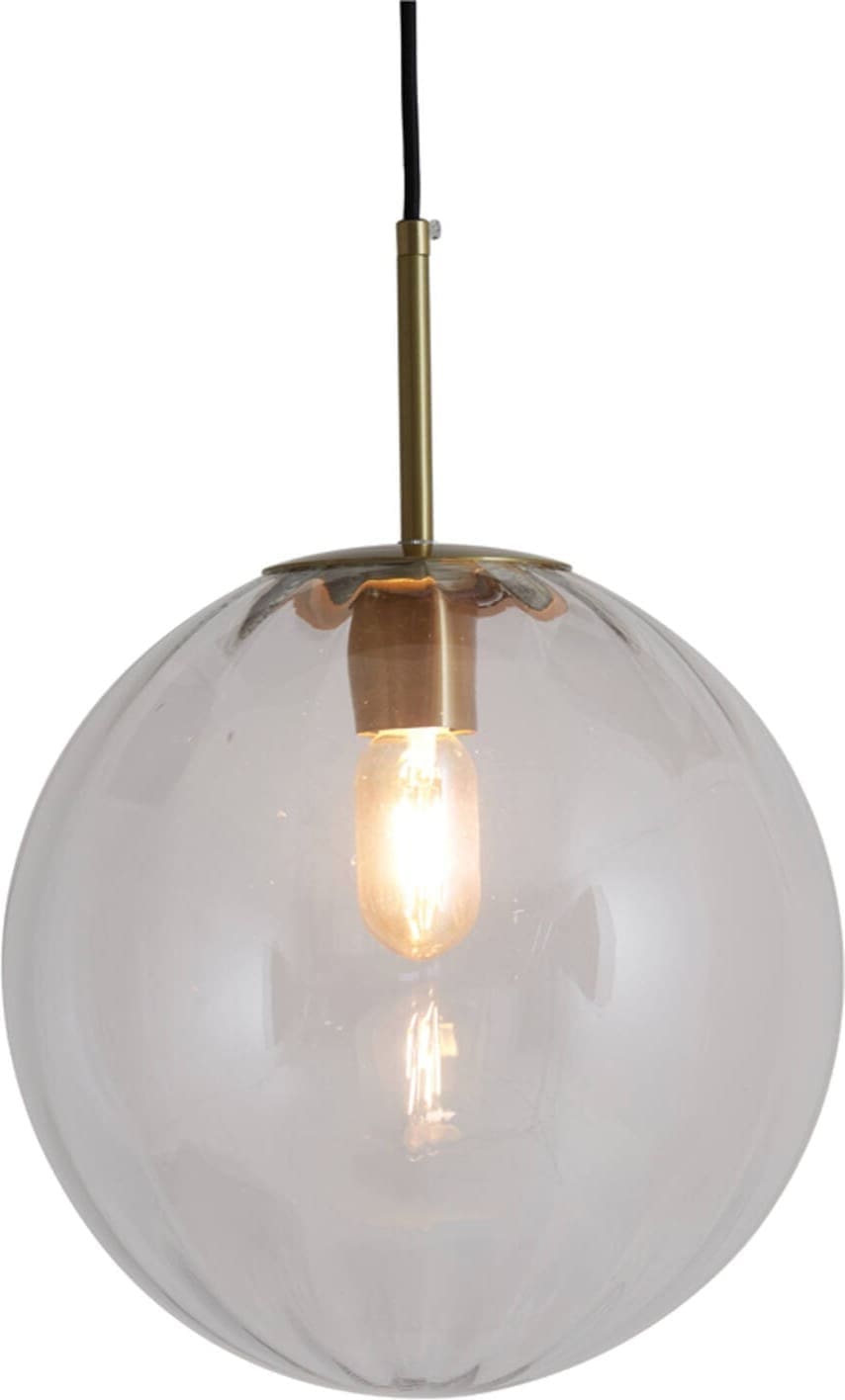 Hanglamp Magdala - Glas Helder+goud Light & Living Hanglamp 2957463