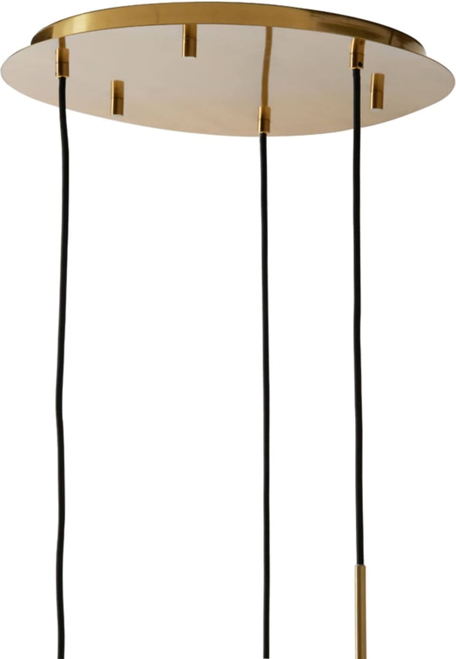 Hanglamp Mayson - Glas Goud-helder+goud Light & Living Hanglamp 2958685