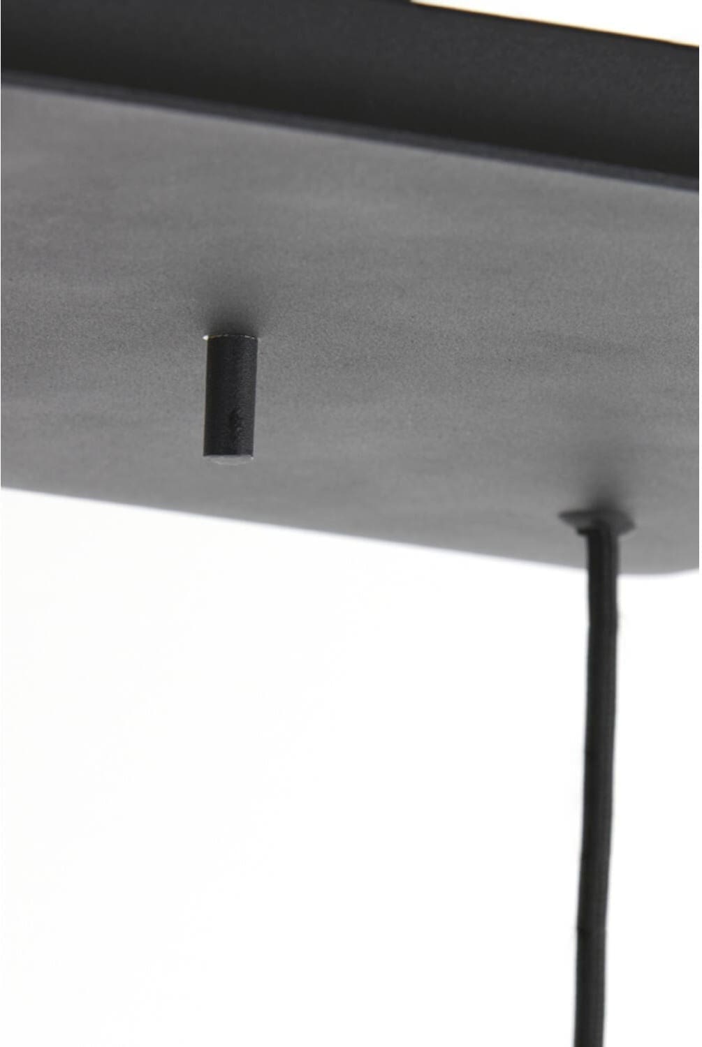 Hanglamp Mayson - Smoke Glas-mat Zwart Light & Living Hanglamp 2952527