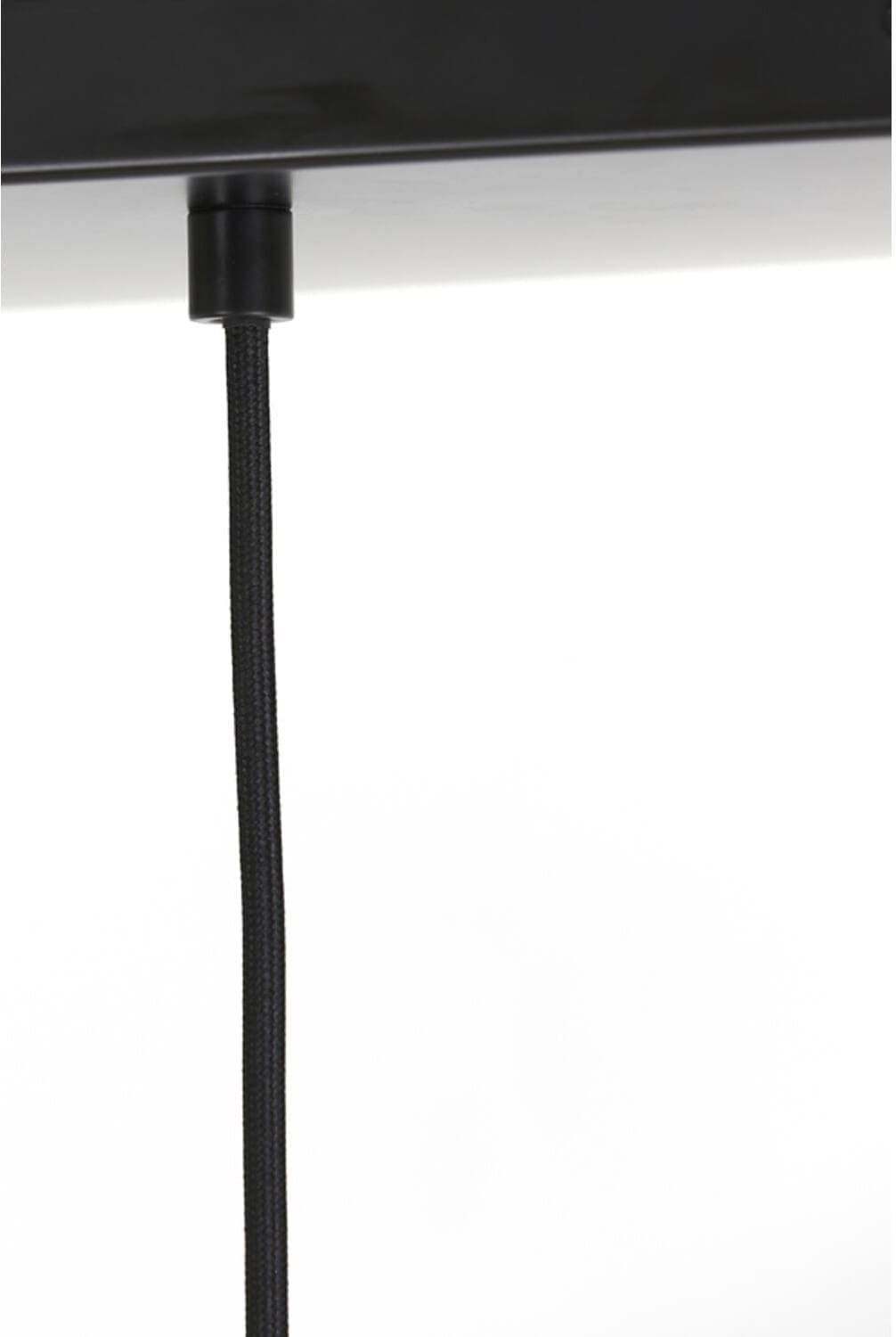 Hanglamp Subar - Mat Zwart+smoke Glas Light & Living Hanglamp 2957865