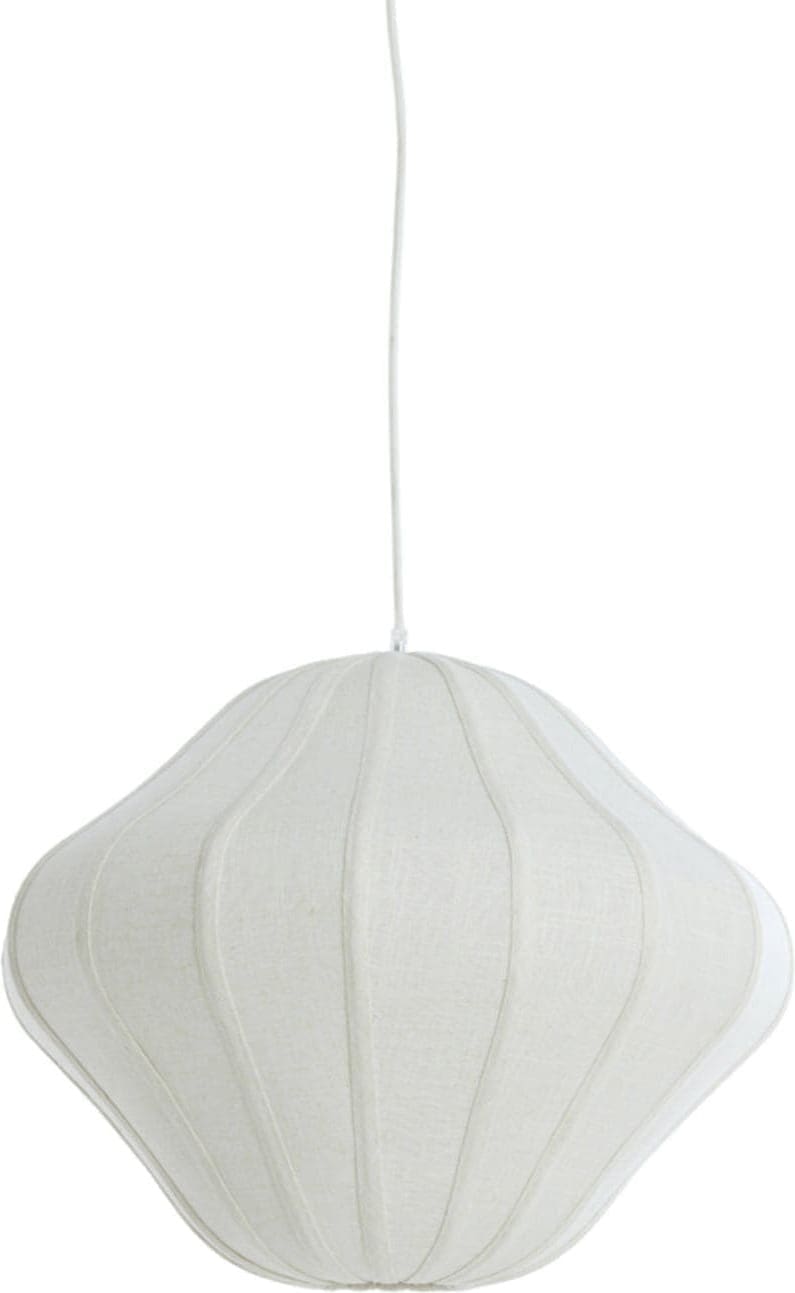 Hanglamp Sukau - Linnen Crème Light & Living Hanglamp 2987806