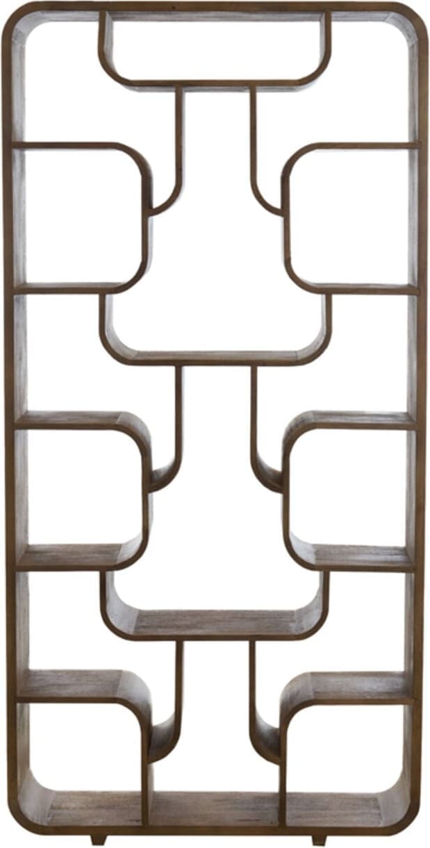 Kast Labare - Grijs-donker Bruin Light & Living Kast 5517133