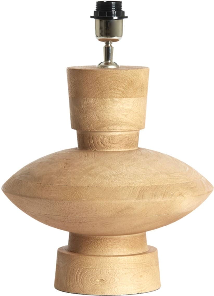 Lampvoet Fiera - Hout Mat Naturel Light & Living Lampvoet 8315182
