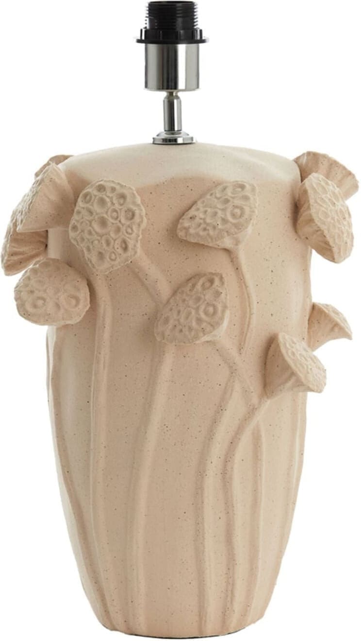 Lampvoet Lavci - Keramiek Mat Crème Light & Living Lampvoet 7513743