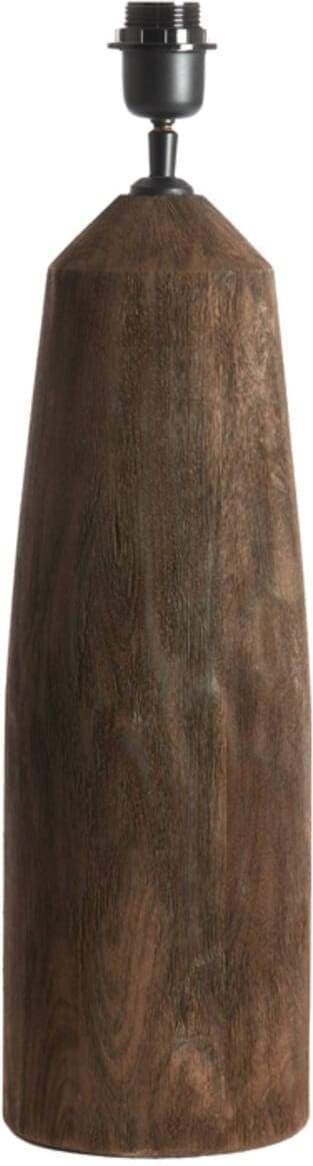 Lampvoet Trapani - Hout Mat Donker Bruin Light & Living Lampvoet 7042164