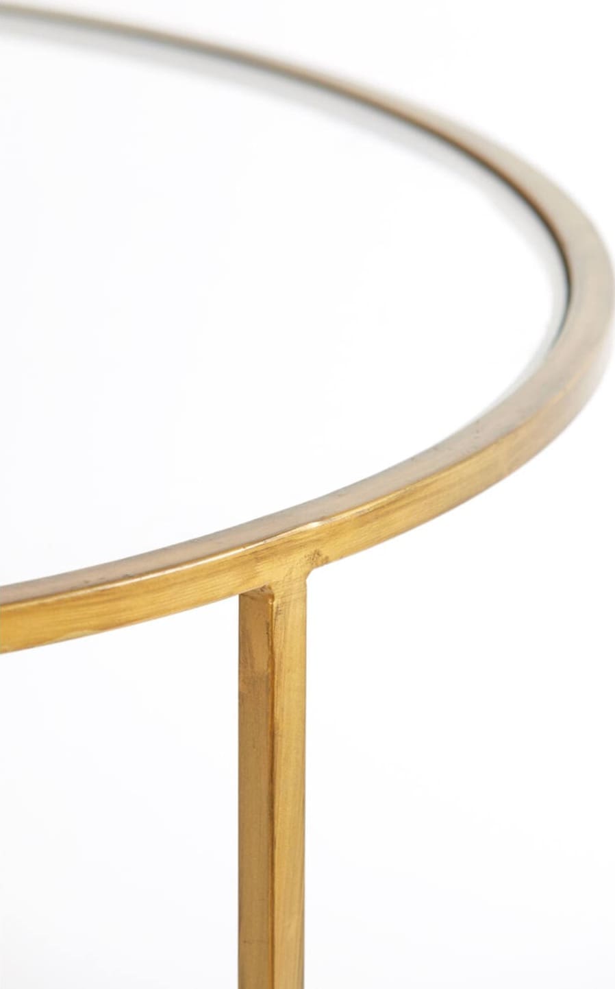 Salontafel Duarte - Glas-goud Light & Living Salontafel 6725085
