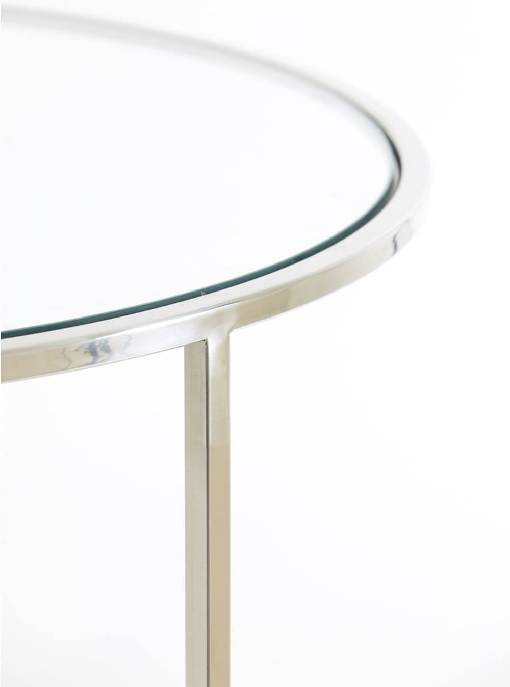 Salontafel Duarte - Nikkel+glas Light & Living Salontafel 6725019