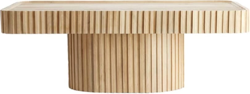 Salontafel Kioto - Mango Hout Naturel Light & Living Salontafel 5518384