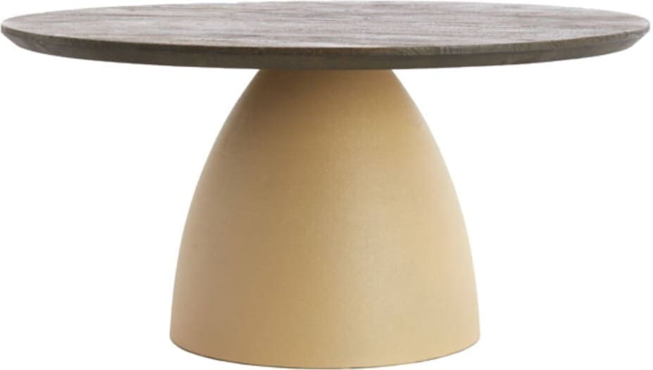 Salontafel Ocana - Hout Olie Bruin+mat Beige Light & Living Salontafel 5517884