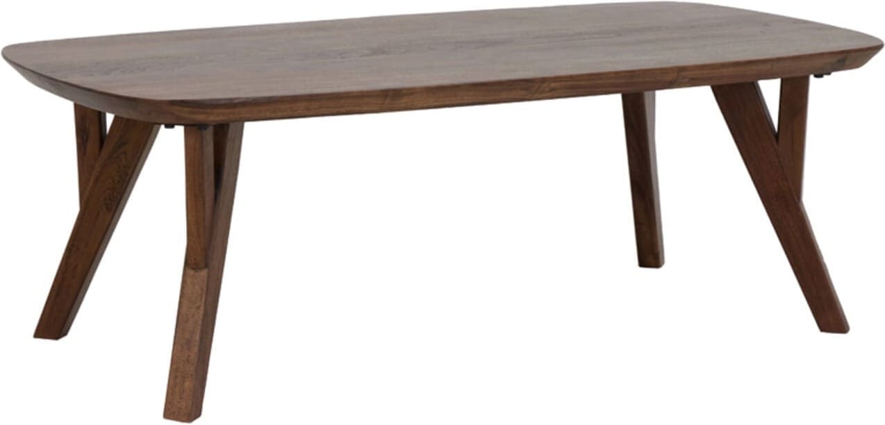 Salontafel Quenza - Acacia Hout Bruin Light & Living Salontafel 6772884
