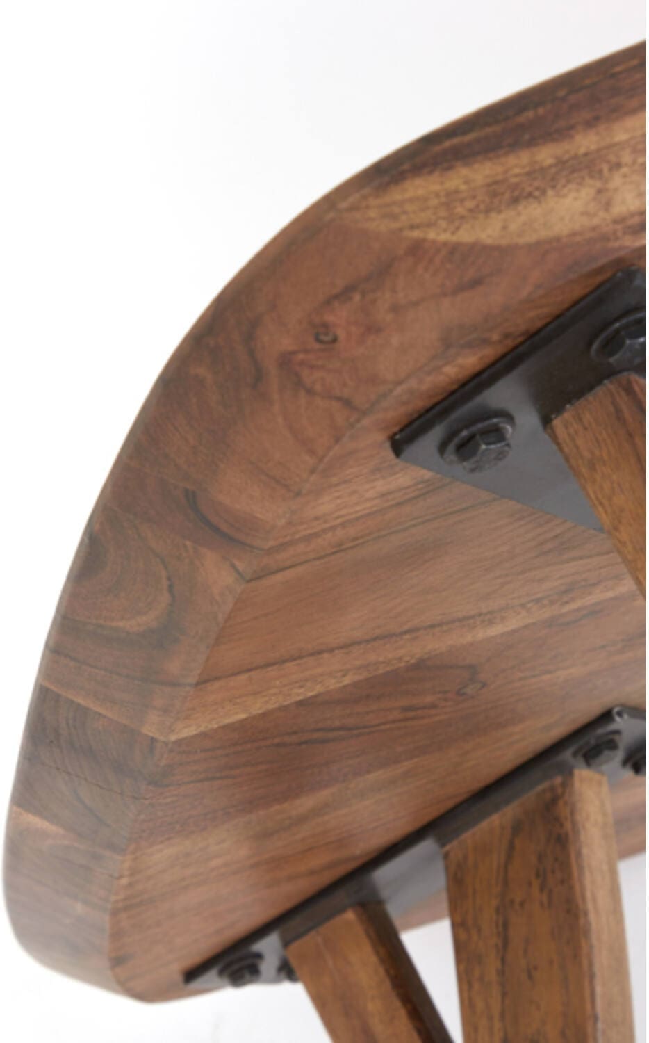 Salontafel Quenza - Acacia Hout Bruin Light & Living Salontafel 6772884