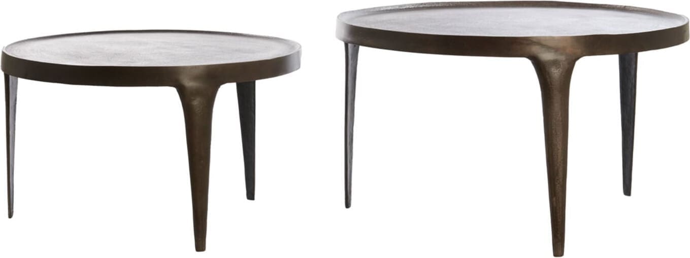 Salontafel Tobias - Donker Bruin Light & Living Salontafel 6772383