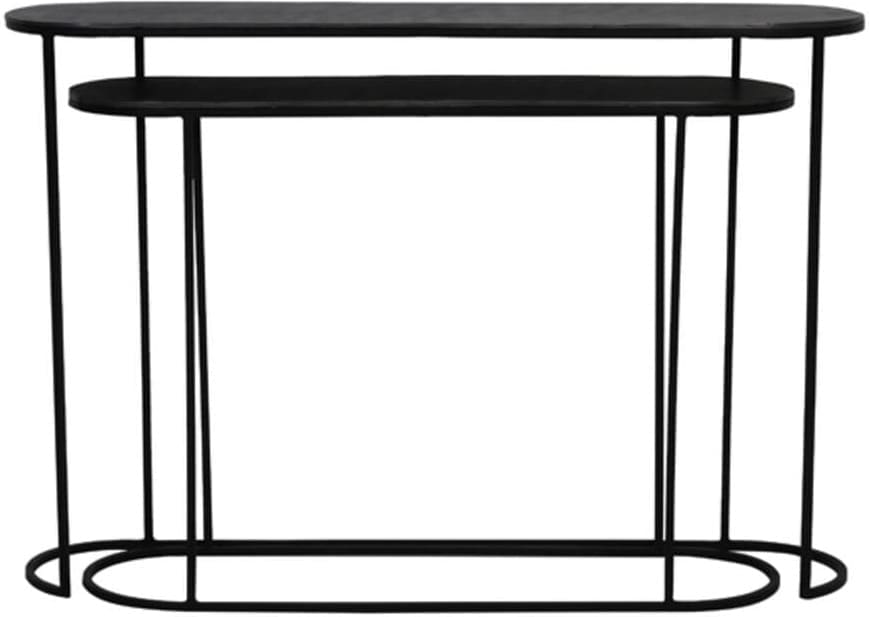 Side Bocov - Antiek Lood-zwart Light & Living Wandtafel 6746115
