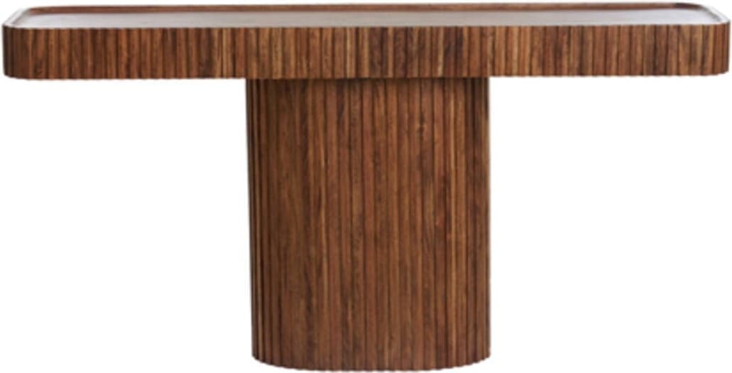 Side Kioto - Acacia Hout Bruin Light & Living Wandtafel 5511983