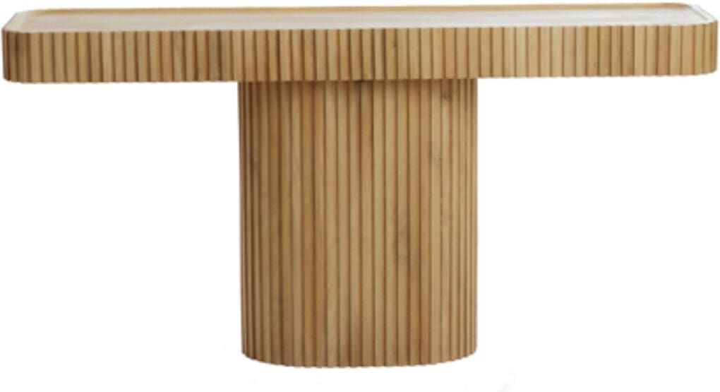 Side Kioto - Mango Hout Naturel Light & Living Wandtafel 5511984