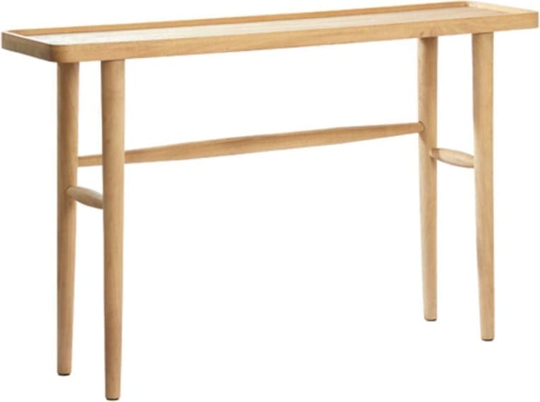 Side Qiano - Mango Hout Naturel Light & Living Wandtafel 6798183