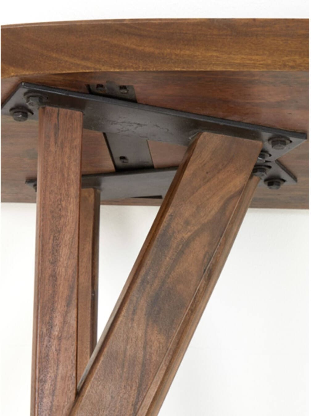 Side Quenza - Acacia Hout Bruin Light & Living Wandtafel 6772784