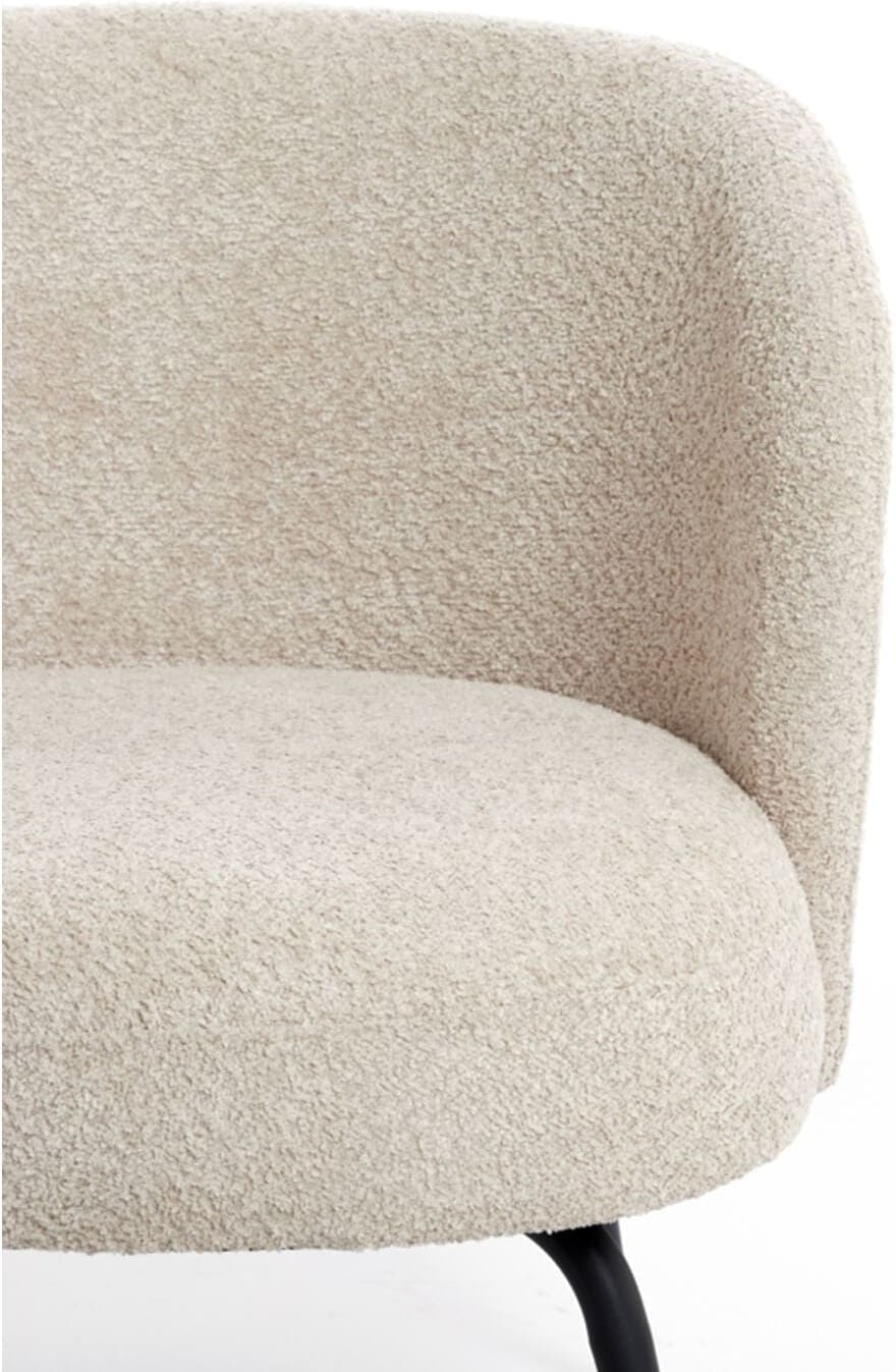 Stoel Dieyda - Beige-zwart Light & Living Eetkamerstoel 6787061