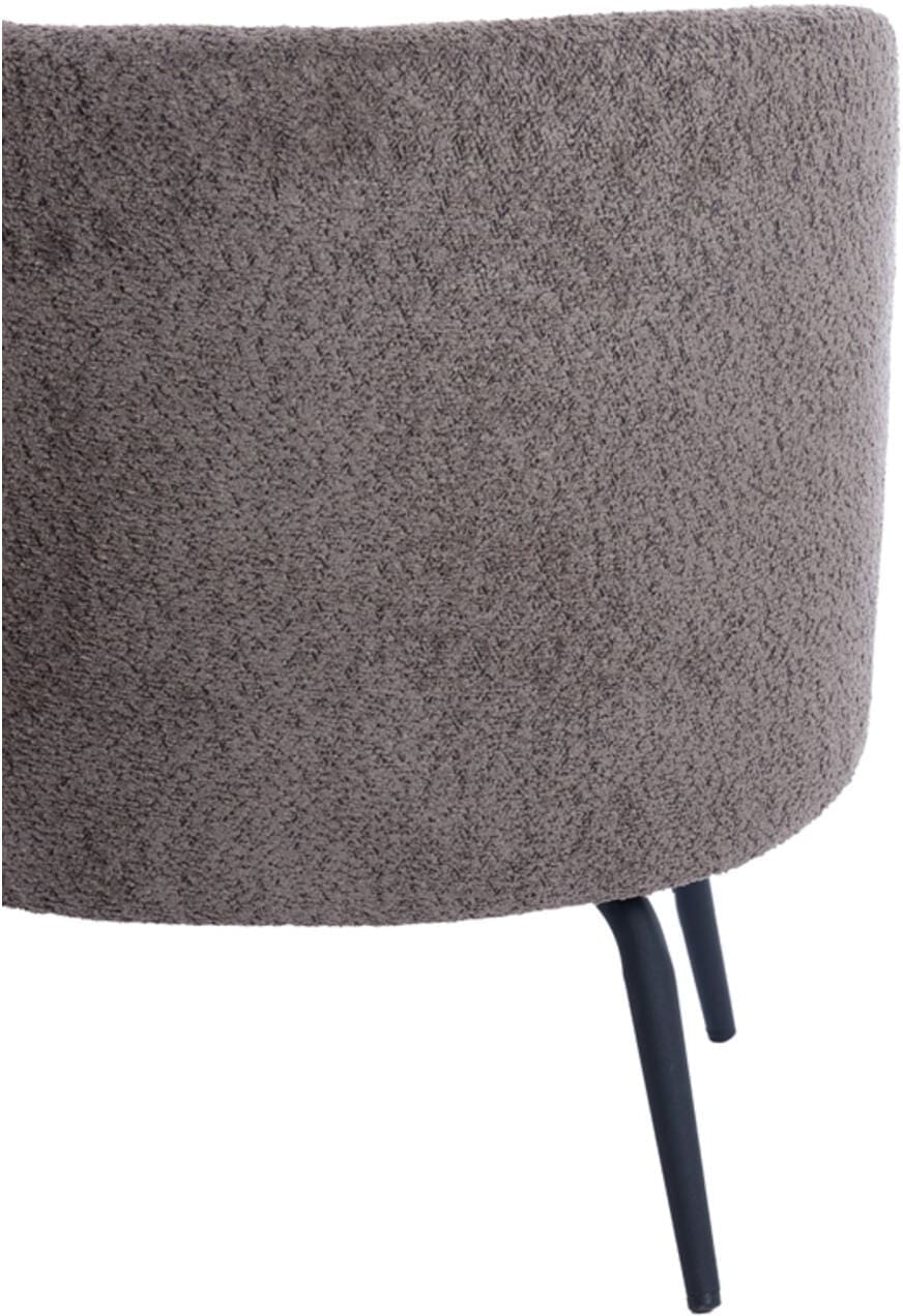 Stoel Dieyda - Bruin-zwart Light & Living Eetkamerstoel 6787083