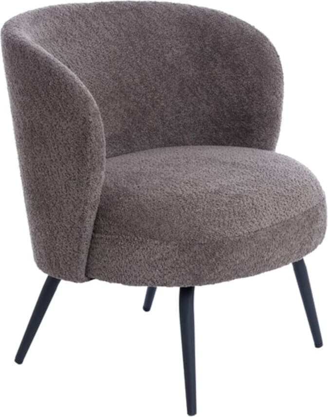 Stoel Dieyda - Bruin-zwart Light & Living Eetkamerstoel 6787083