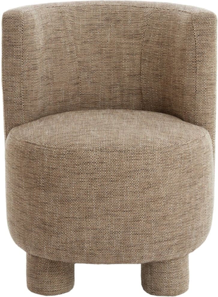 Stoel Kamova - Bruin-crème Light & Living Eetkamerstoel 6795783