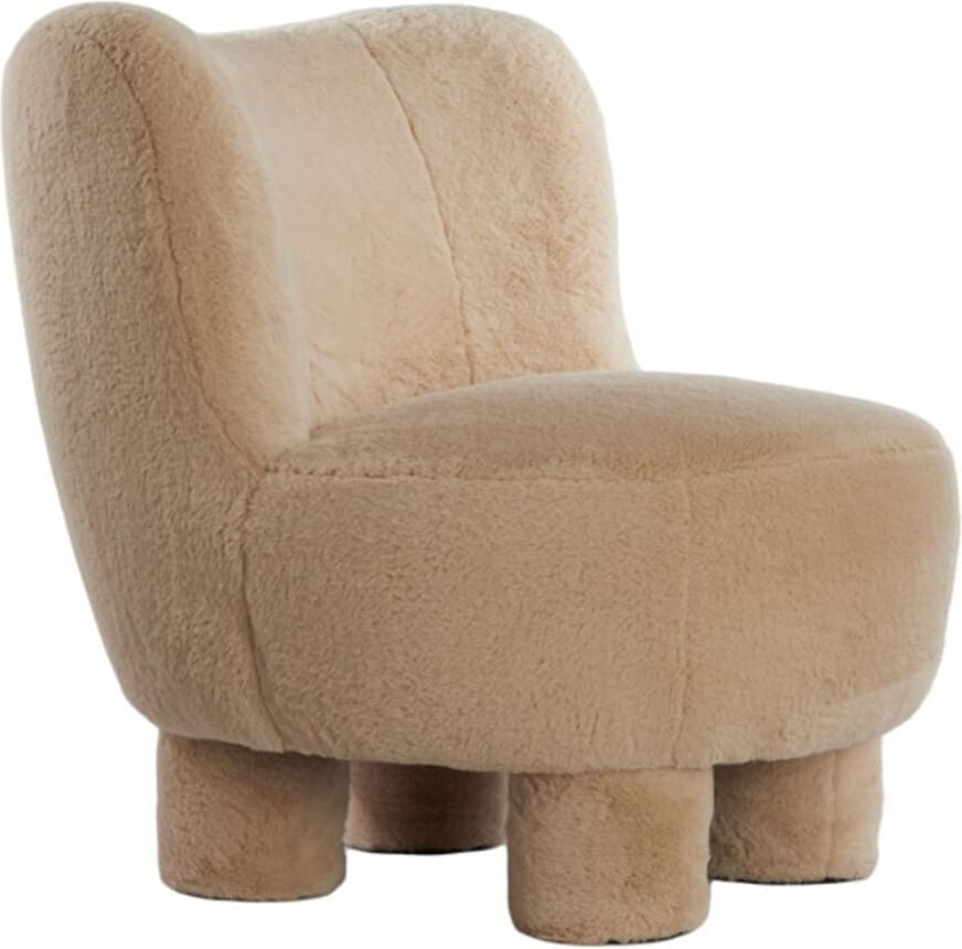 Stoel Kamovu - Beige Light & Living Eetkamerstoel 6795813