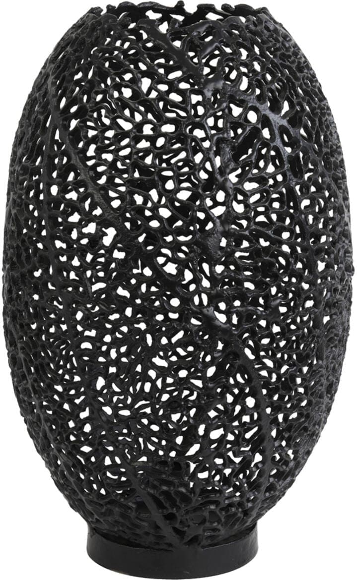 Tafellamp Sinula - Mat Zwart Light & Living Tafellamp 1865912