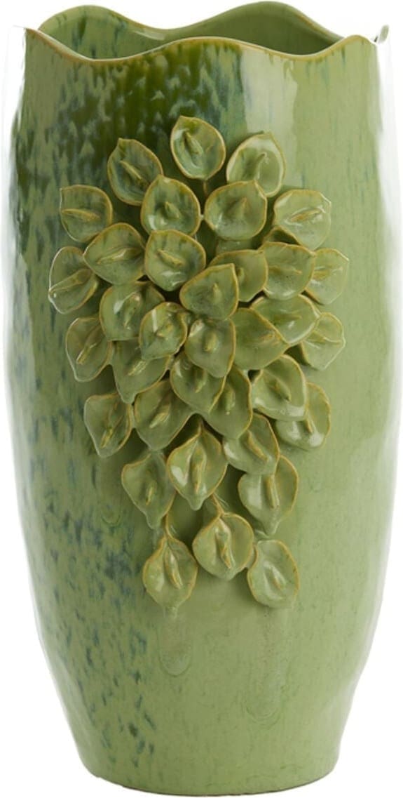 Vaas Amiata - Keramiek Mint Groen Light & Living Vaas 5730840