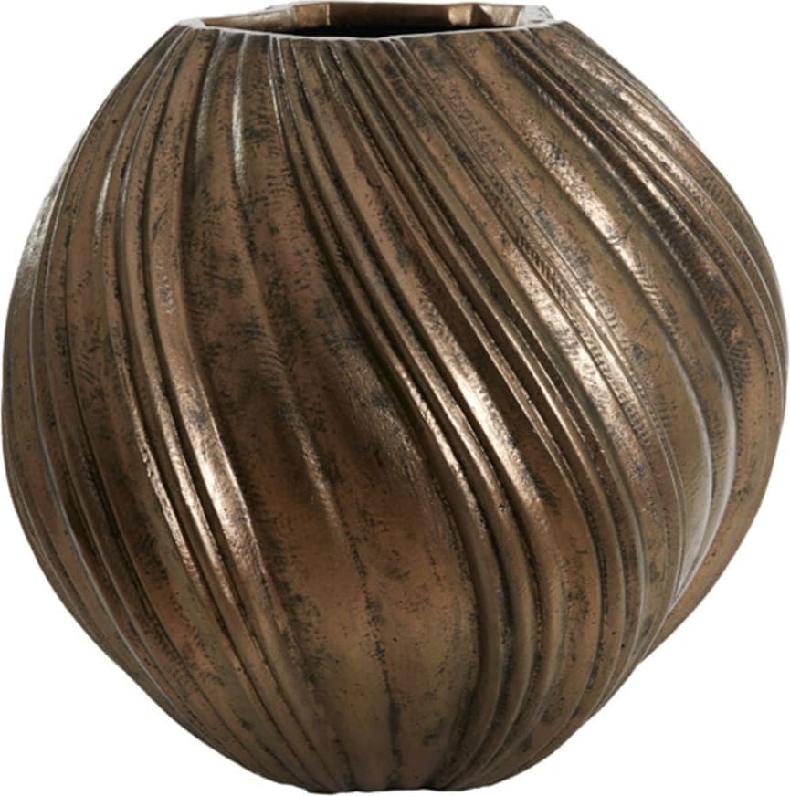 Vaas Yatung - Antiek Brons Light & Living Vaas 5895318