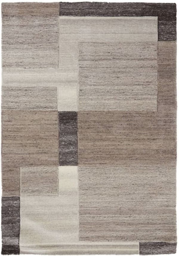Vloerkleed Almao - Wol Beige+donker Bruin Light & Living Vloerkleed 6885143