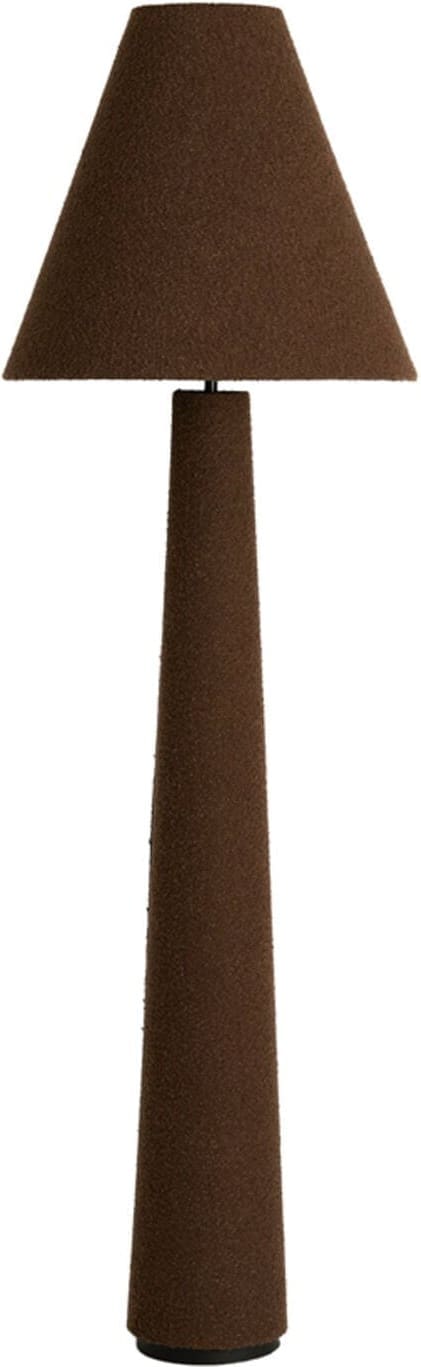 Vloerlamp Devia - Bouclé Bruin Light & Living Vloerlamp 1891661