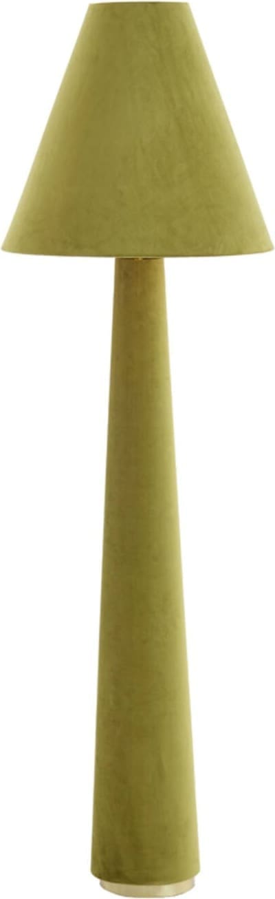 Vloerlamp Devia - Velvet Groen Light & Living Vloerlamp 1891676