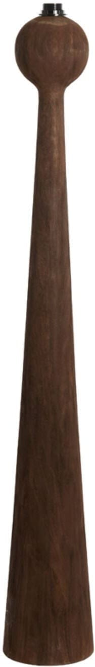 Vloerlamp Festina - Hout Mat Donker Bruin Light & Living Vloerlamp 8215564