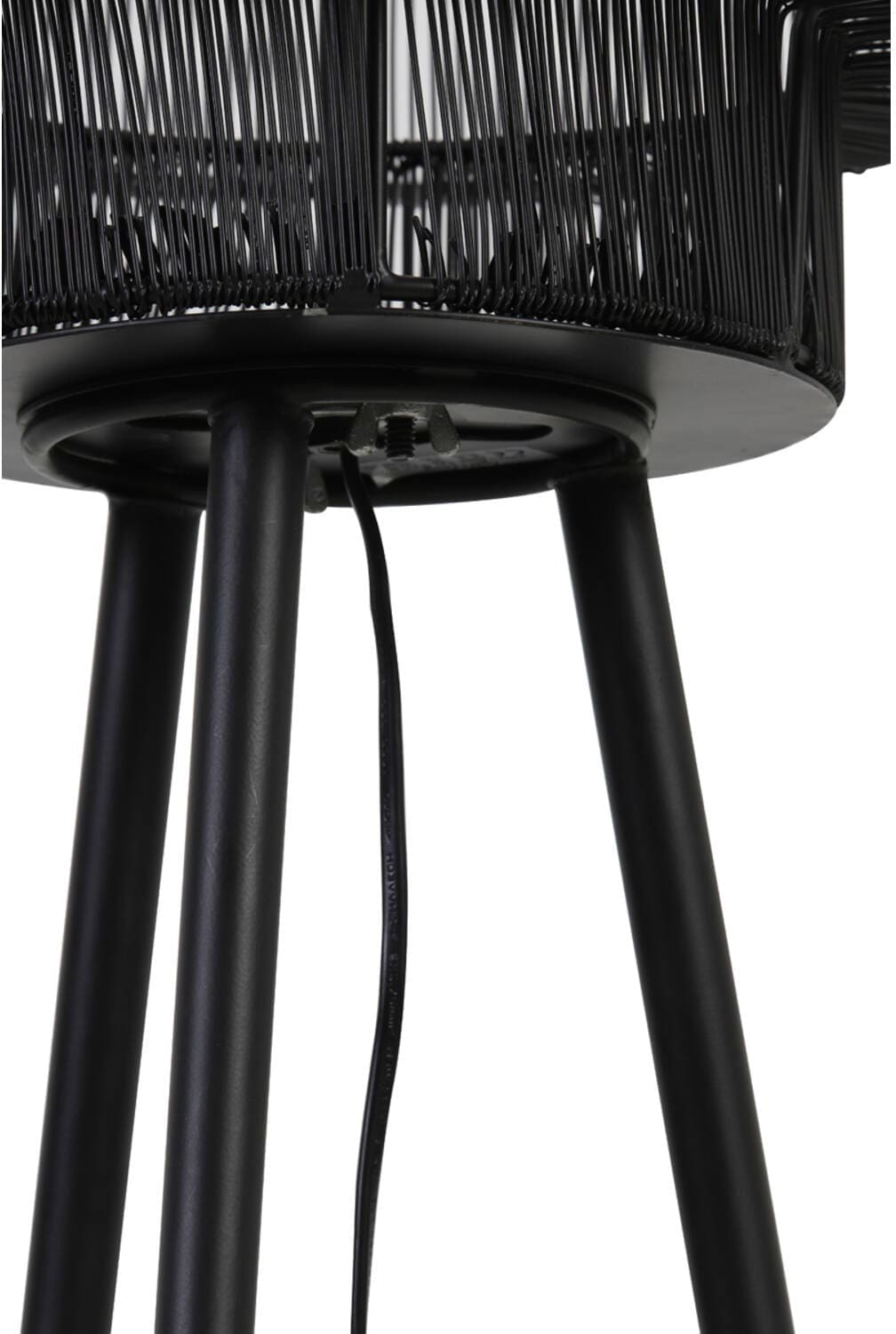 Vloerlamp Gruaro - Mat Zwart-antiek Brons Light & Living Vloerlamp 8208812