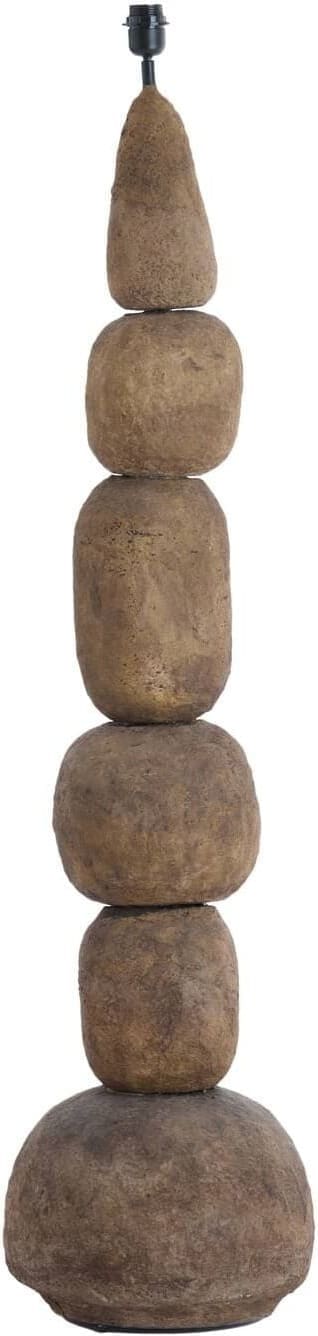 Vloerlamp Marree - Donker Bruin Light & Living Vloerlamp 8216083