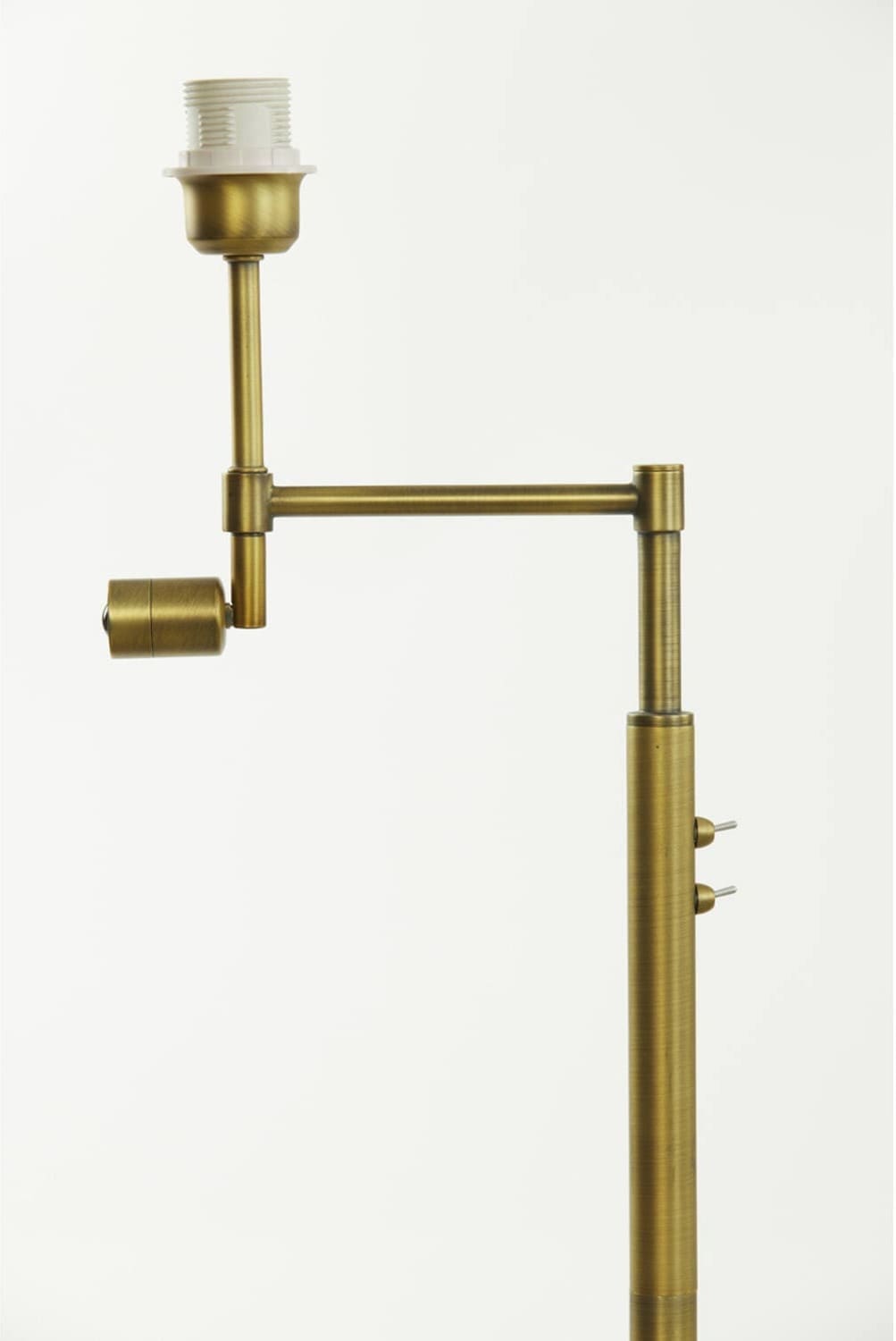 Vloerlamp Montana - Antiek Brons Met LED Light & Living Vloerlamp 1708318