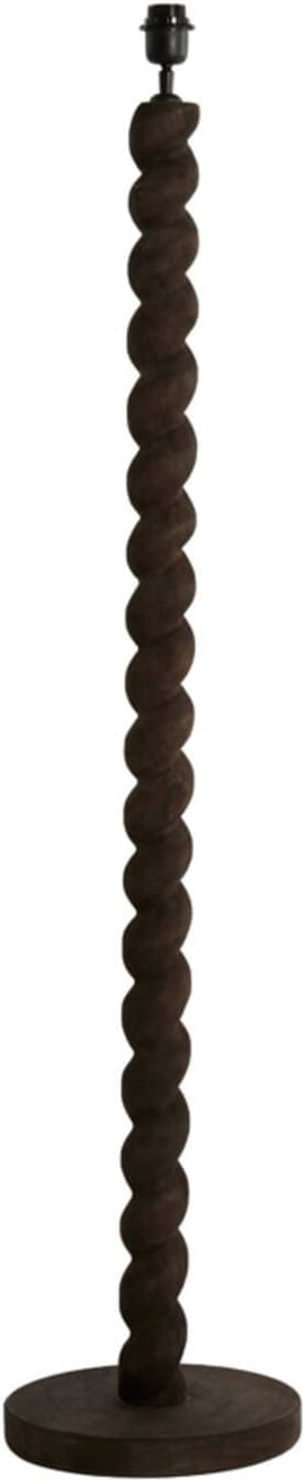 Vloerlamp Nanno - Hout Mat Grijs/bruin Light & Living Vloerlamp 8217027