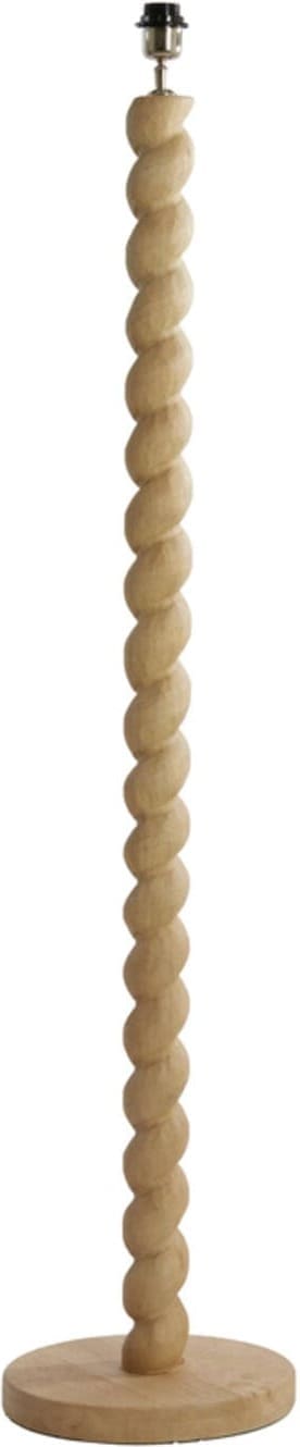 Vloerlamp Nanno - Hout Mat Naturel Light & Living Vloerlamp 8217082