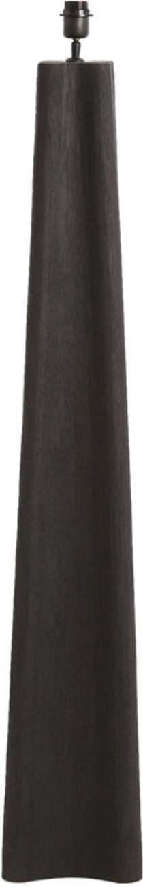 Vloerlamp Navelli - Hout Mat Zwart Light & Living Vloerlamp 8217112