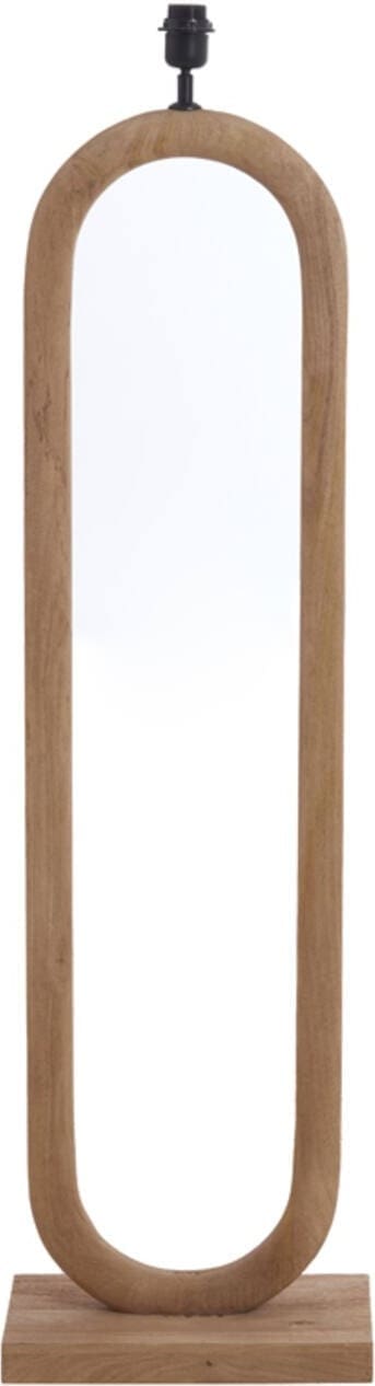 Vloerlamp Paceco - Hout Mat Naturel Light & Living Vloerlamp 8216482