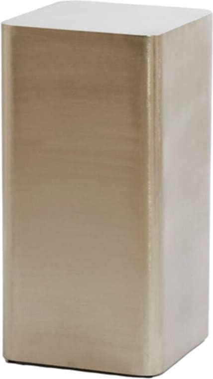 Zuil Alurio - Nikkel Satijn Light & Living Bijzettafel 6796128
