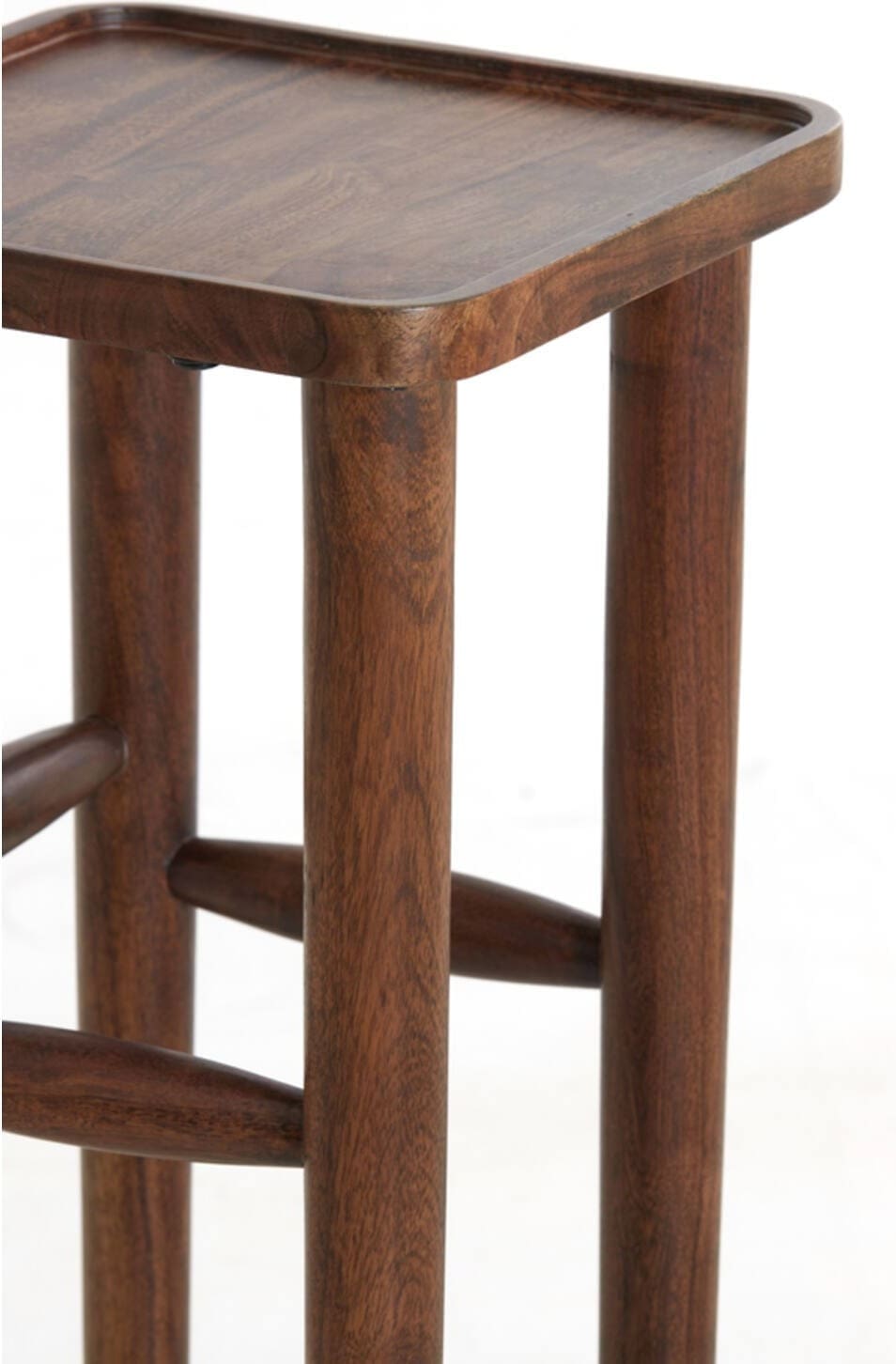Zuil Qiano - Acacia Hout Bruin Light & Living Bijzettafel 6797984